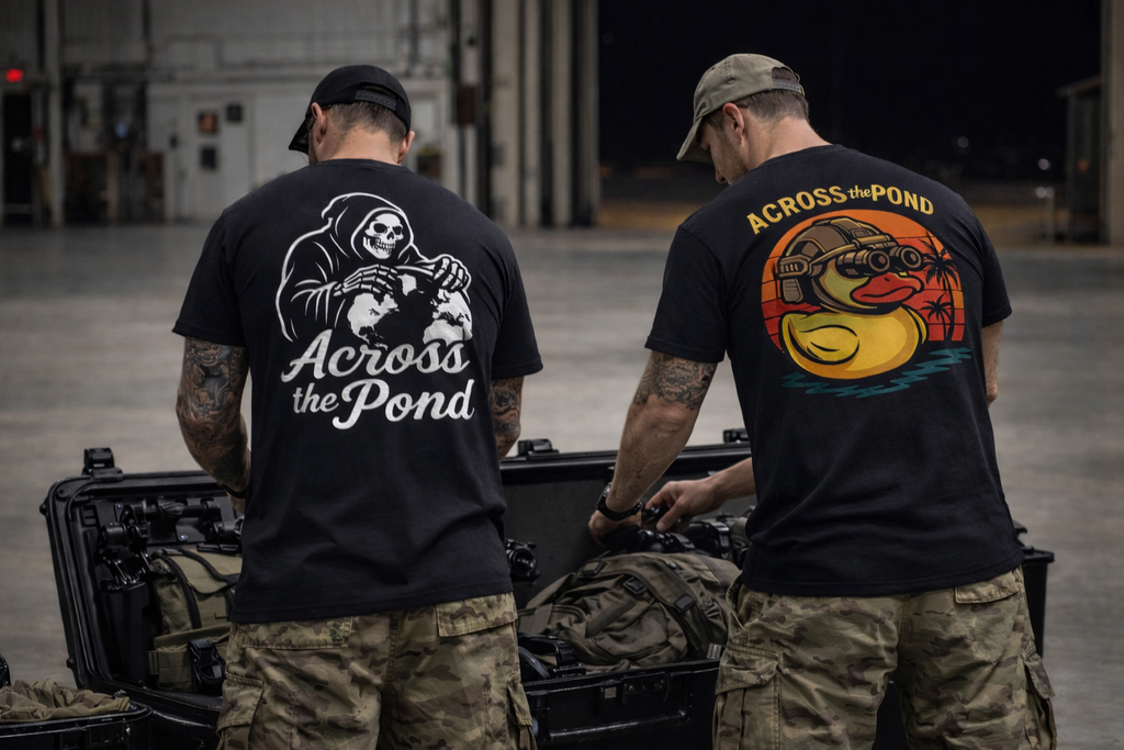 Across the Pond Rubber Duck